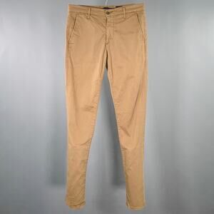 ADRIANO GOLDSCHMIED Size 29 Brown Cotton Blend Casual Pants